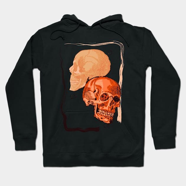 Skulls Hoodie by Jeffrey F. PIERSON